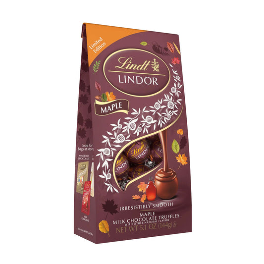 Lindt Lindor Maple Truffles Limited Edition (144g)