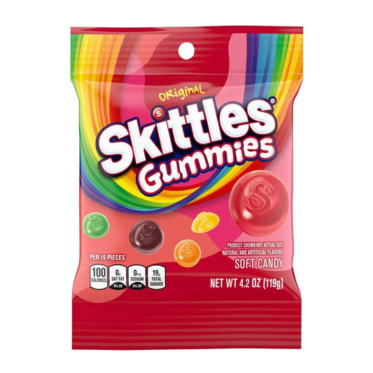 Skittles Gummies Original Bag (119g)