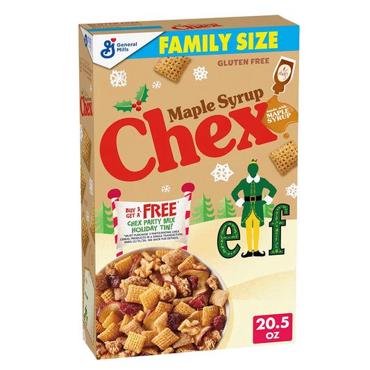 Chex Maple Syrup Family Size Cereal (581g)