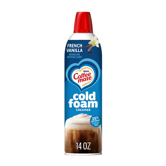 Coffee Mate Cold Foam French Vanilla Creamer (14oz)