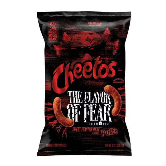 Cheetos The Flavour of Fear Sweet Phantom Heat Puffs (227g)