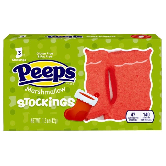 Peeps Marshmallow Stockings 3 Pack (42g)