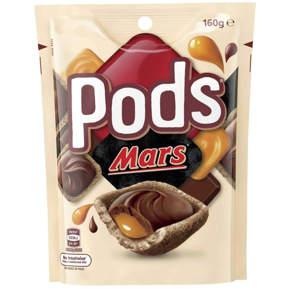 Mars Pods Australian (160g)