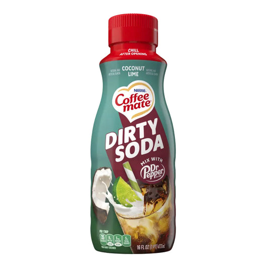 Coffee Mate Dirty Soda Coconut Lime Dr Pepper Coffee Creamer (32oz)