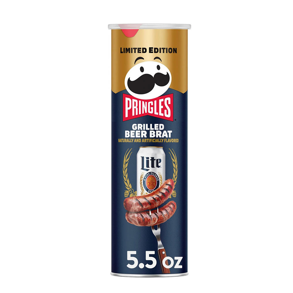 Pringles Grilled Beer Brat Limited Edition 158g