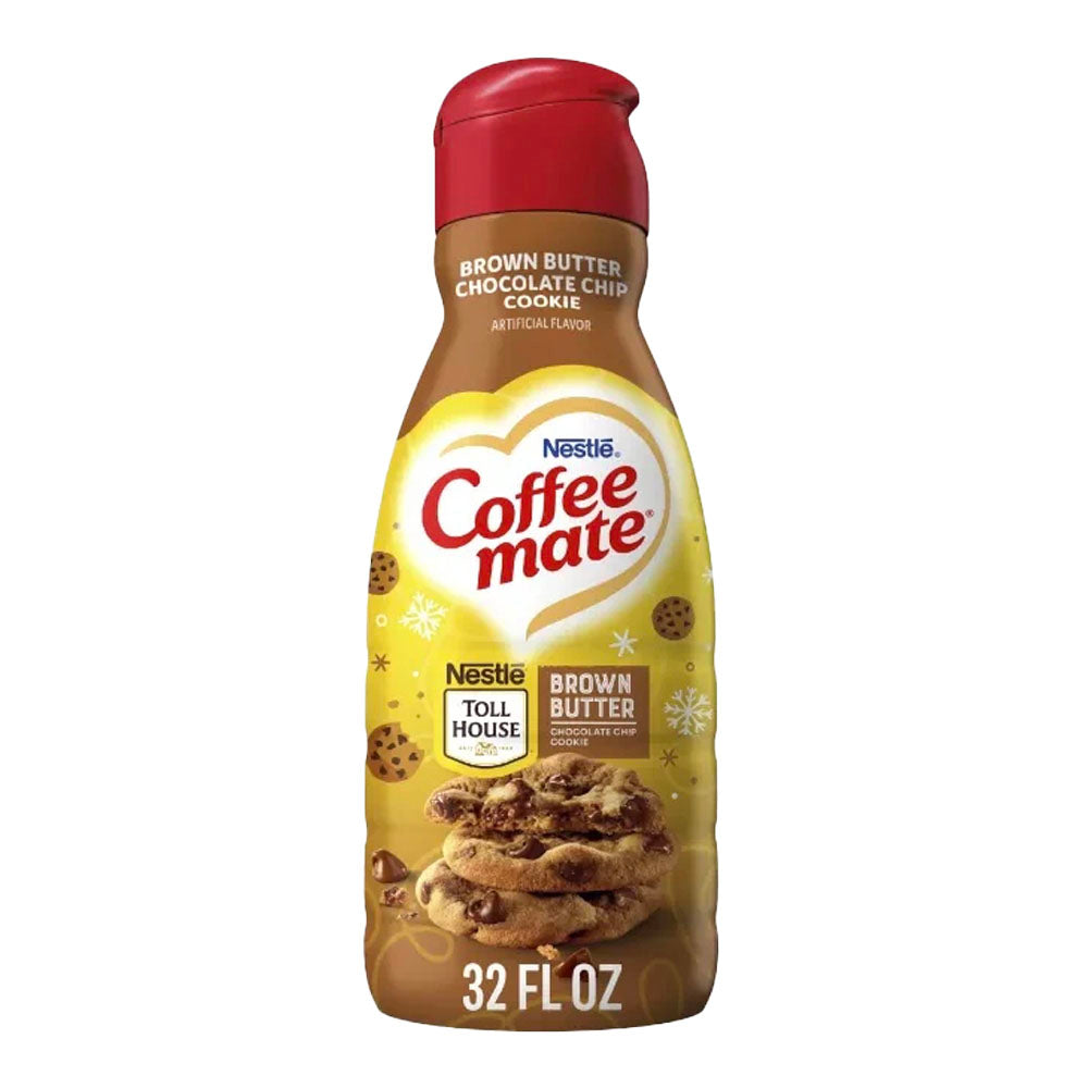 Coffee Mate Brown Butter Chocolate Chip Cookies Coffee Creamer (32oz)