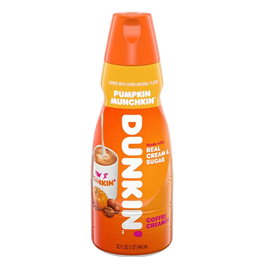 Dunkin' Pumpkin Munchkin Coffee Creamer (32oz)