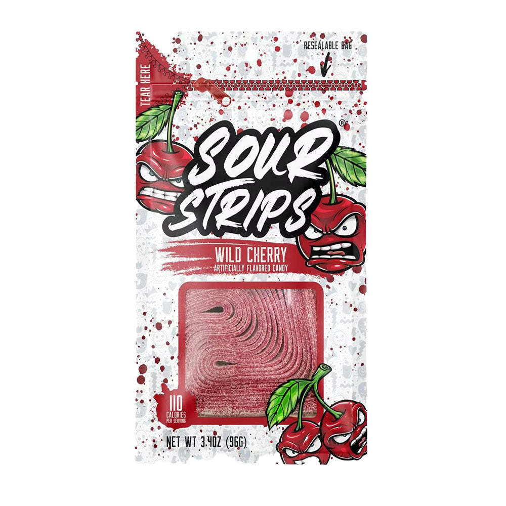 Sour Strips Wild Cherry (96g)