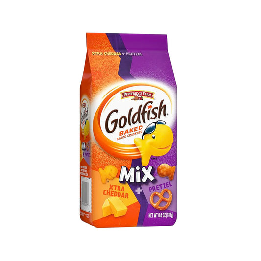 Goldfish Xtra Cheddar & Pretzel Mix (187g)
