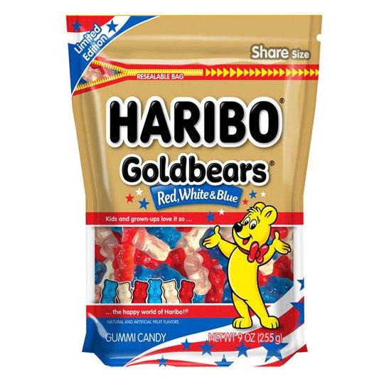 Haribo Goldbears Red, White & Blue Share Size (255g)