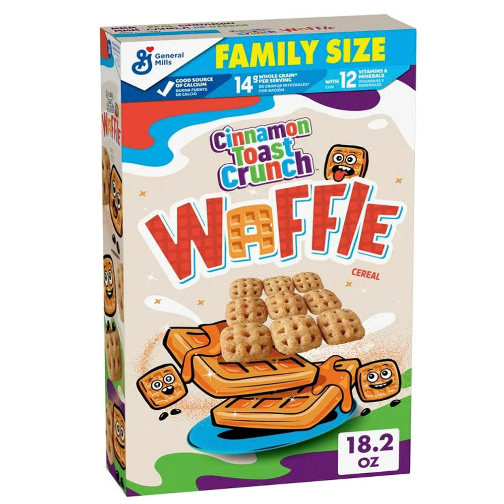 Cinnamon Toast Crunch Waffle Cereal Family Size (515g)
