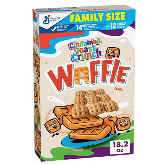 Cinnamon Toast Crunch Waffle Cereal Family Size (515g)