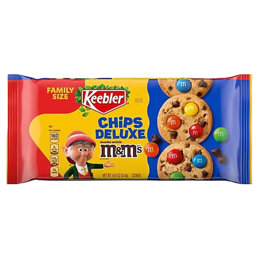 Keebler M&M Chocolate Chips Deluxe Family Size (414g)