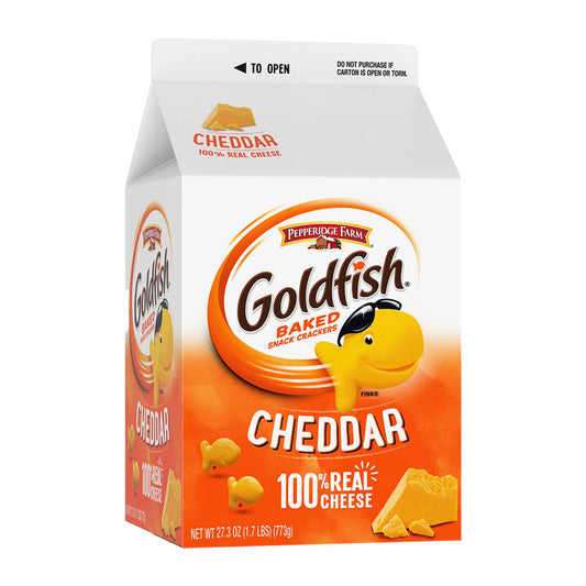 Goldfish Cheddar Carton (773g)