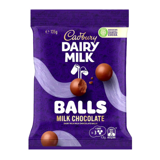 Cadbury Dairy Milk Balls Milk Chocolate (135g)