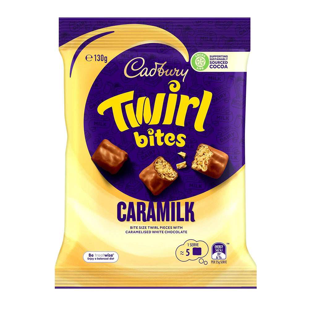 Cadbury Twirl Bites Caramilk (130g)