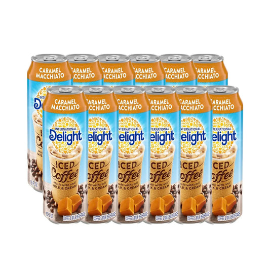 Caramel Macchiato International Delight Iced Coffee 12 Pack