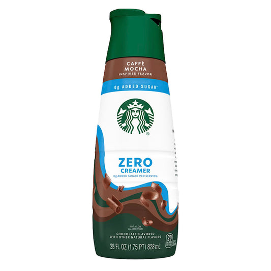Starbucks Creamer Caffé Mocha Chocolate Zero Sugar (28oz)