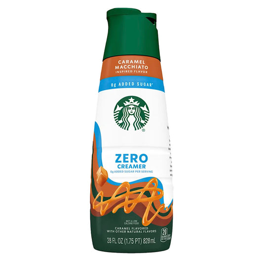 Starbucks Caramel Macchiato Creamer Zero Sugar (28oz)