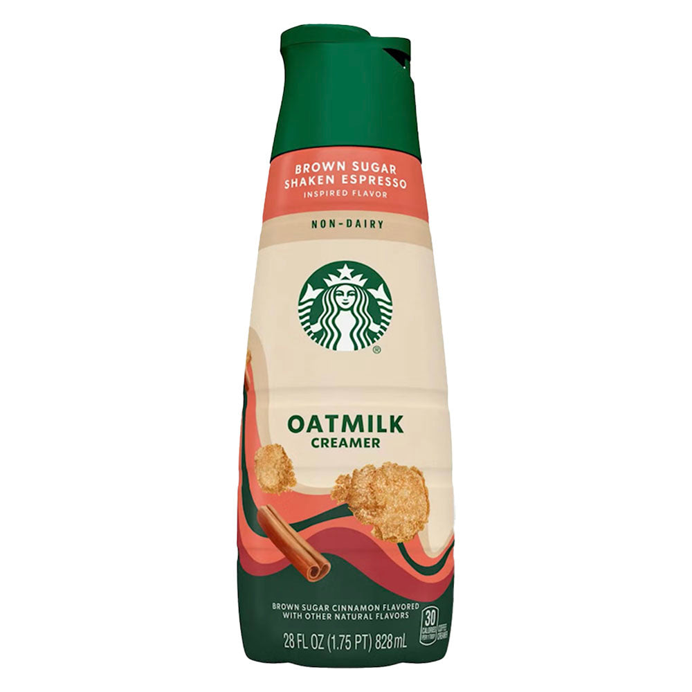 Starbucks Oat Milk Brown Sugar Shaken Espresso Creamer (28oz)
