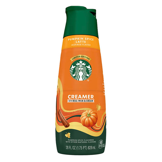 Starbucks Pumpkin Spice Latte Limited Edition Creamer (28oz)