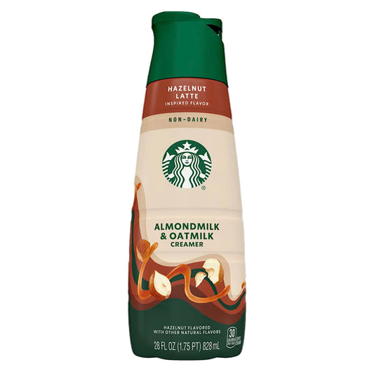 Starbucks Creamer Oat Milk Hazelnut Latte (28oz)