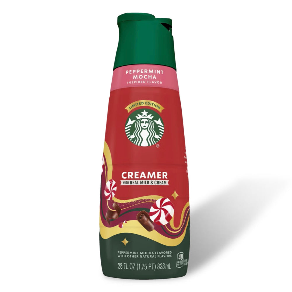 Starbucks Peppermint Mocha Limited Edition Creamer (28oz)