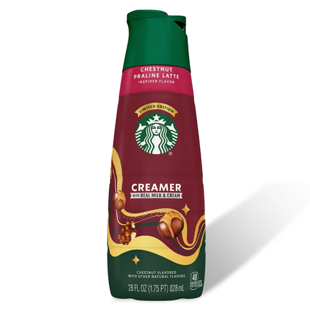 Starbucks Chestnut Praline Latte Limited Edition Creamer (28oz)
