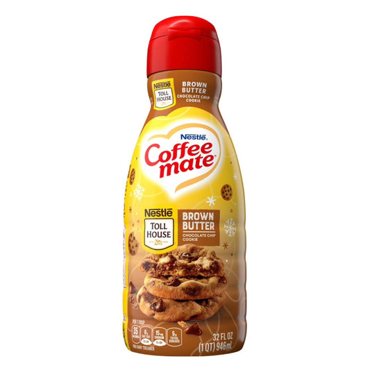 Coffee Mate Brown Butter Chocolate Chip Cookies Coffee Creamer (32oz)