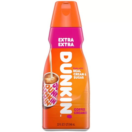 Dunkin' Extra Extra Coffee Creamer (32oz)