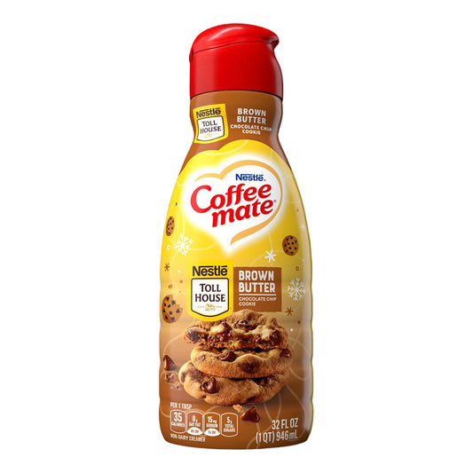 Coffee Mate Brown Butter Chocolate Chip Cookies Coffee Creamer (32oz)