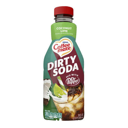 Coffee Mate Dirty Soda Coconut Lime Dr Pepper Coffee Creamer (32oz)