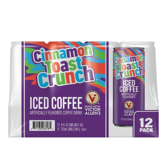 Cinnamon Toast Crunch Iced Coffee 12 Pack - Victor Allens