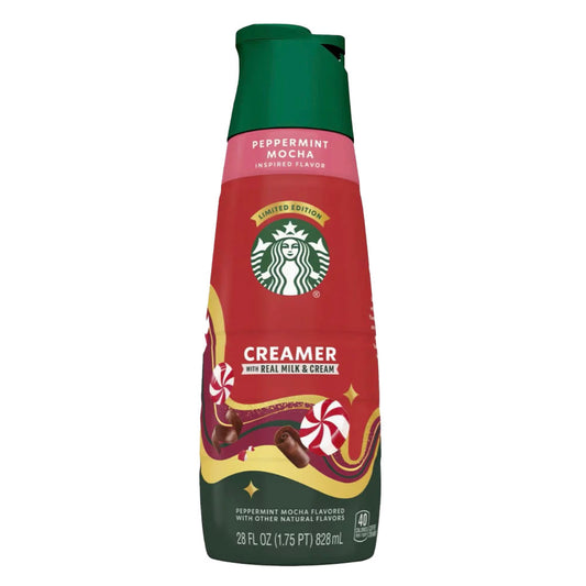 Starbucks Peppermint Mocha Limited Edition Creamer (28oz)