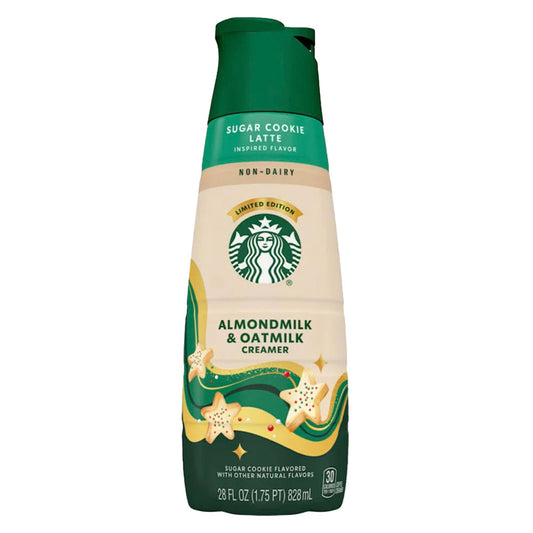 Starbucks Almond & Oat Milk Sugar Cookie Limited Edition Creamer (28oz)