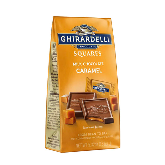 Ghirardelli Squares Milk Chocolate Caramel (151g)