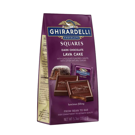 Ghirardelli Squares Dark Chocolate Lava Cake (151g)