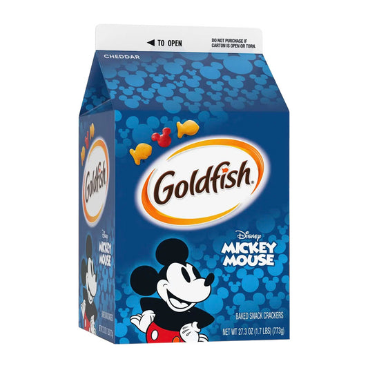 Goldfish Disney Mickey Mouse Cheddar Carton (773g)