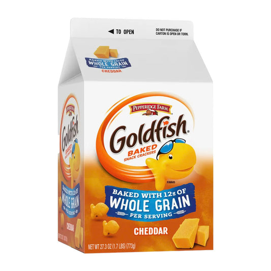 Goldfish Whole Grain Cheddar Carton (773g)