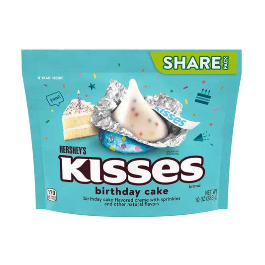 Hershey's Kisses Birthday Cake Share Size (283g)