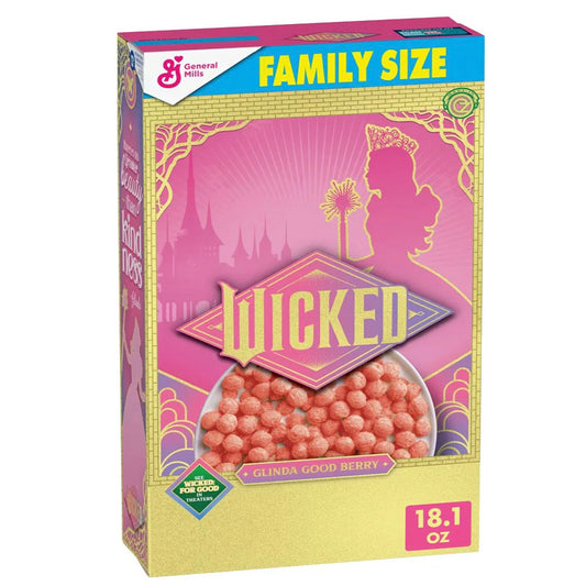 Wicked Glinda Good Berry Cereal Family Size (513g)