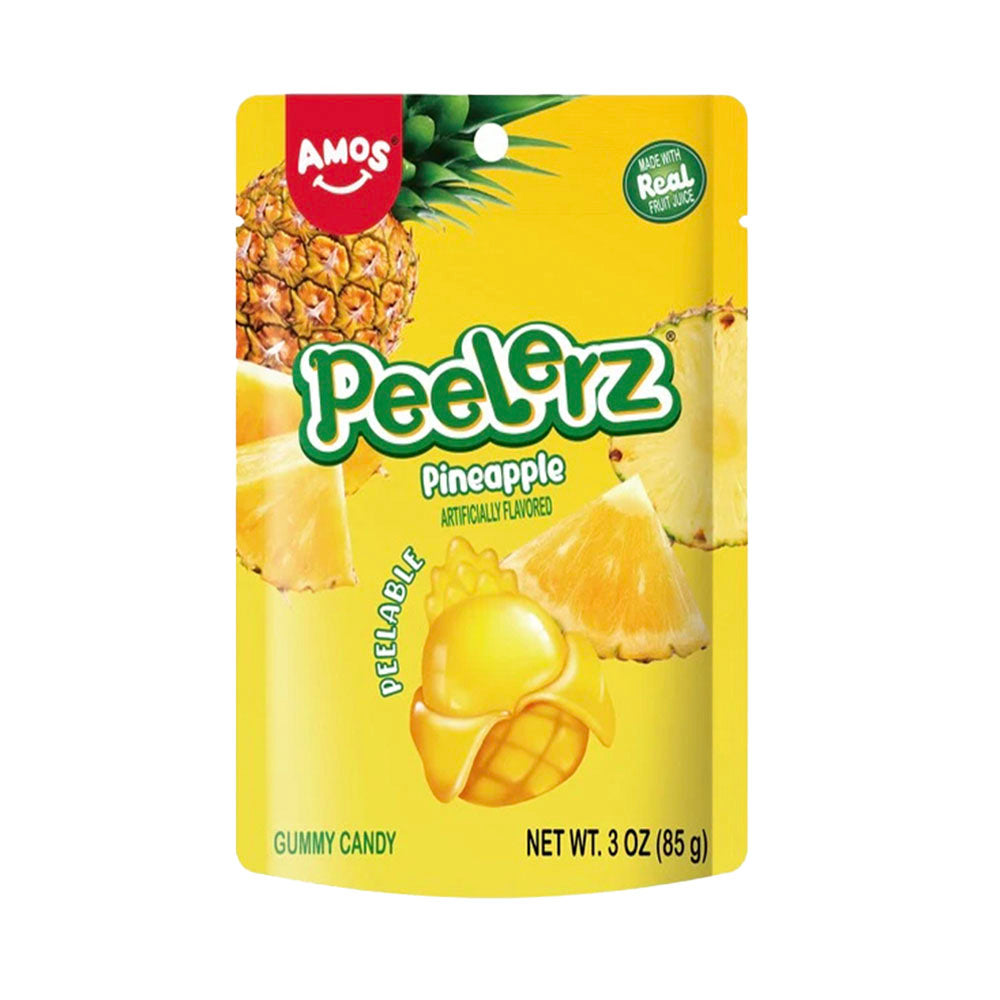 Amos Peelerz Gummy Pineapple (85g)