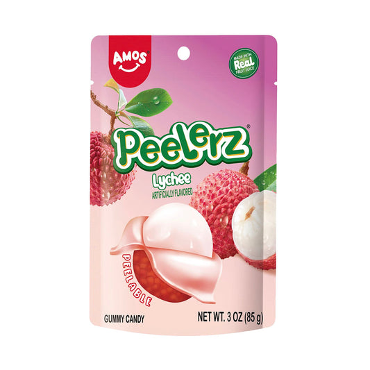 Amos Peelerz Gummy Lychee (85g)