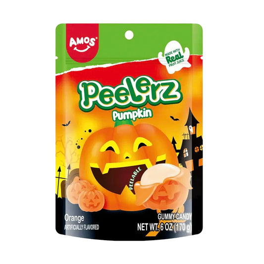 Amos Peelerz Gummy Pumpkin Orange (170g)
