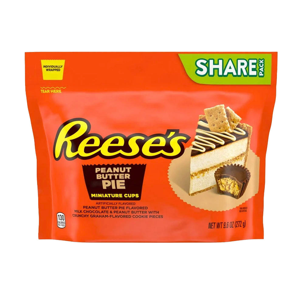 Reese's Peanut Butter Pie Miniature Cups Share Size (272g)