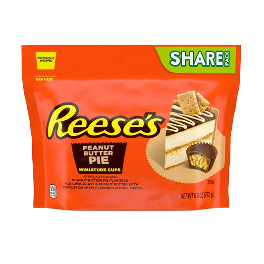 Reese's Peanut Butter Pie Miniature Cups Share Size (272g)