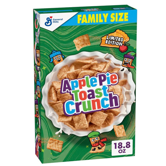 Apple Pie Toast Crunch Limited Edition Family Size Cereal (532g)