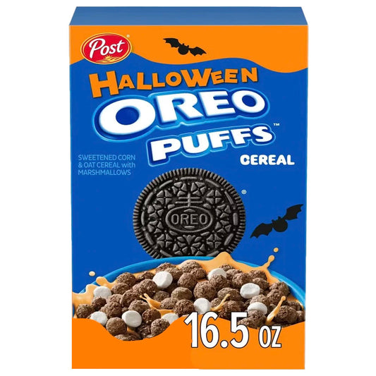 Halloween Oreo Puffs Limited Edition Cereal (467g)