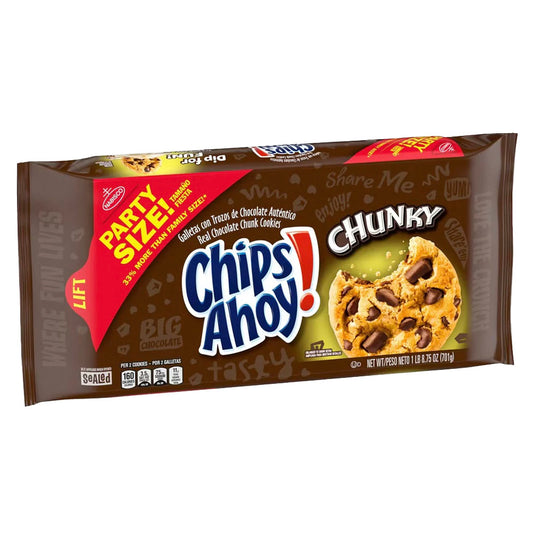Chips Ahoy Chunky Cookies Party Size (701g)