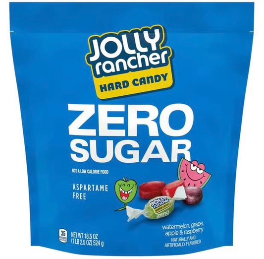 Jolly Rancher Hard Candy Zero Sugar UK COMPLIANT (524g)
